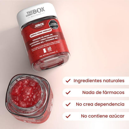Vinagre de manzana en gomitas🍎