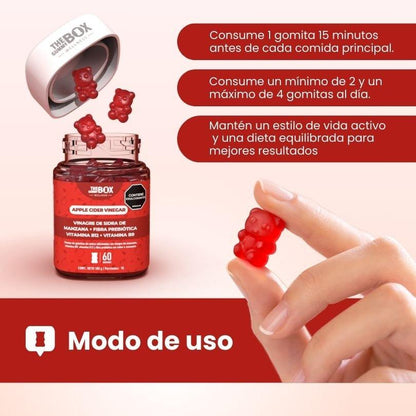 Vinagre de manzana en gomitas🍎